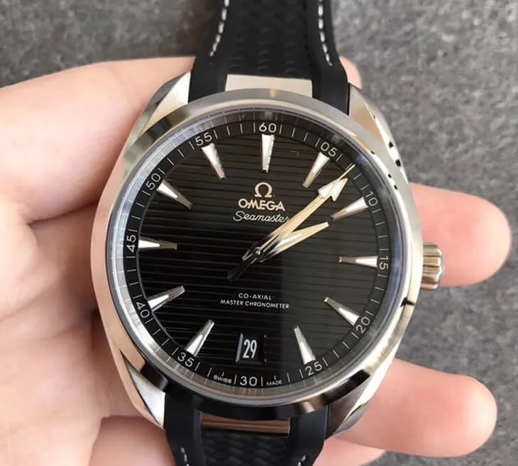 Omega Seamaster 220.12.41.21.01.001 VS Factory 1:1 Best Edition Replica Watch Black Strap